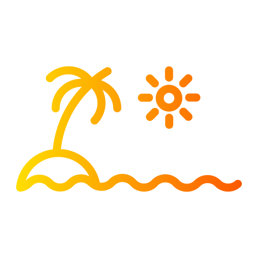 isla Generic gradient outline icono