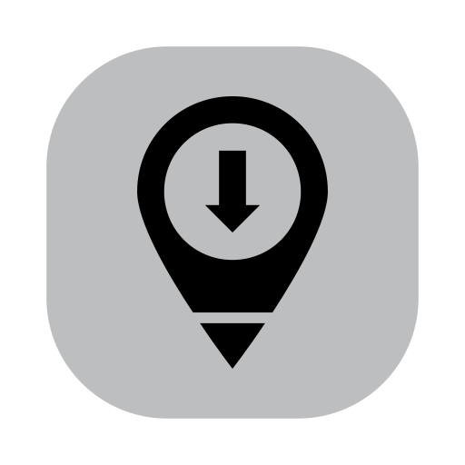 puntero de ubicación Generic color lineal-color icono