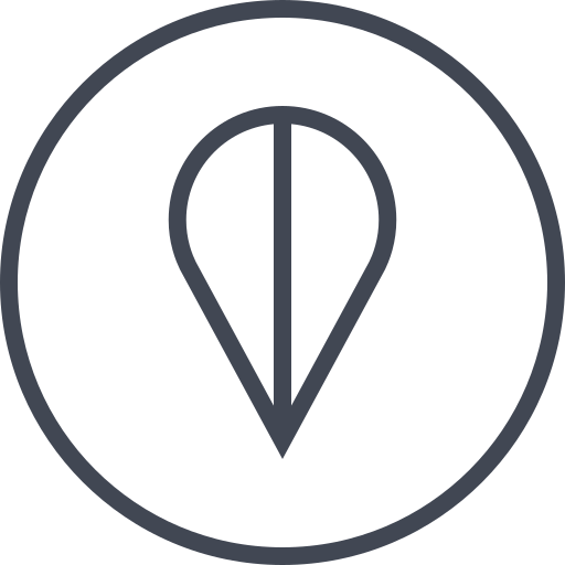 Pin Generic outline icon