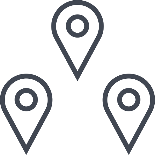 trzy Generic outline ikona