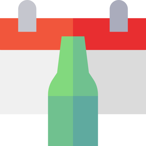 国際ビールデー Basic Straight Flat icon