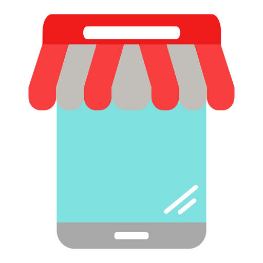 Mobile commerce Generic color fill icon