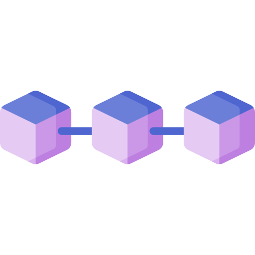 blockchain Generic color fill Ícone