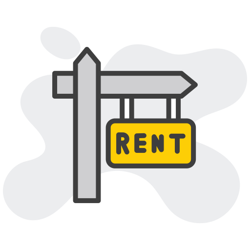 For rent Generic color lineal-color icon