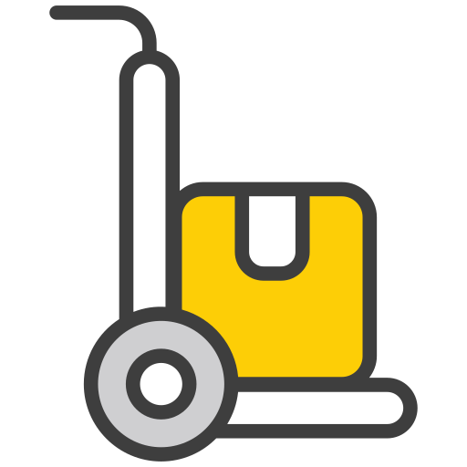Hand trolley Generic color lineal-color icon