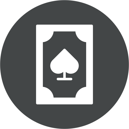 karta pokera Generic color fill ikona