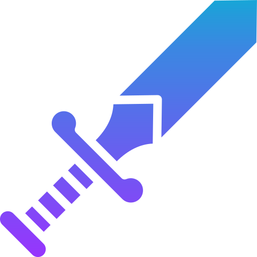 Sword Generic gradient fill icon