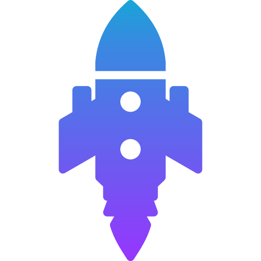 로켓 Generic gradient fill icon