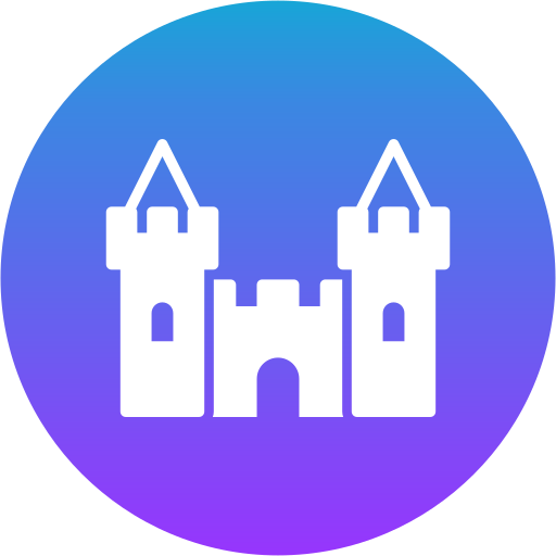 castillo Generic gradient fill icono