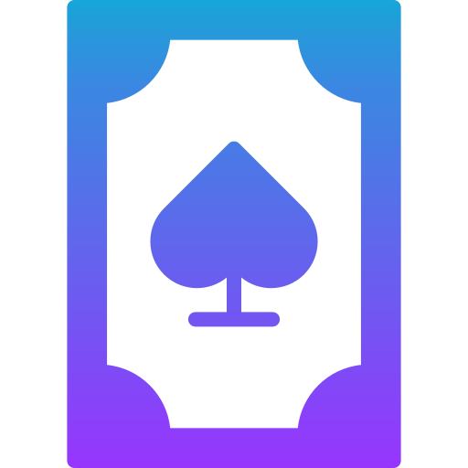 pokerkarte Generic gradient fill icon