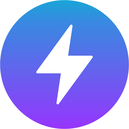 Thunder Generic gradient fill icon