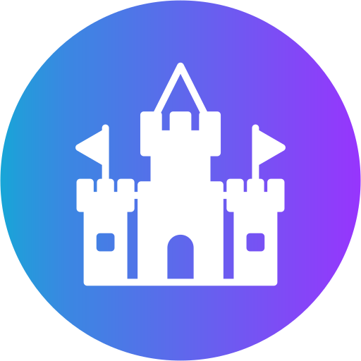 Castle Generic gradient fill icon