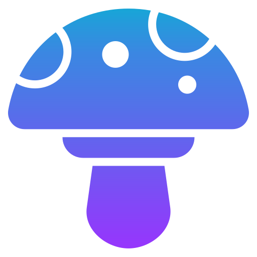 Mushroom Generic gradient fill icon