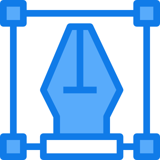 vector Justicon Blue icoon