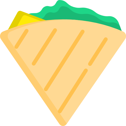 quesadilla Special Flat icoon