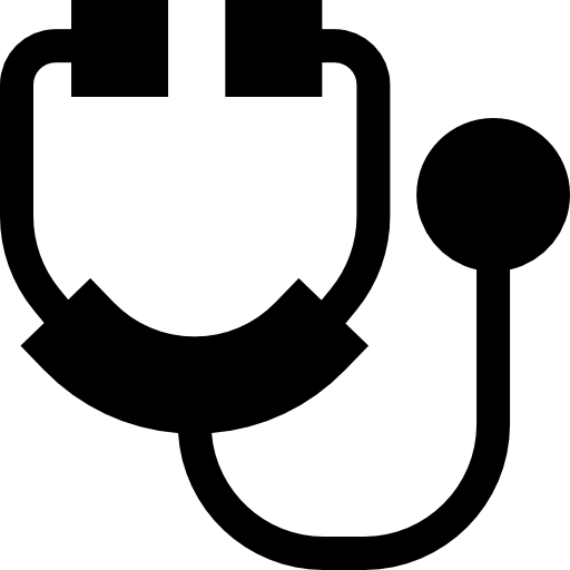 Стетоскоп Basic Straight Filled иконка