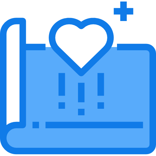 Medical report Justicon Blue icon