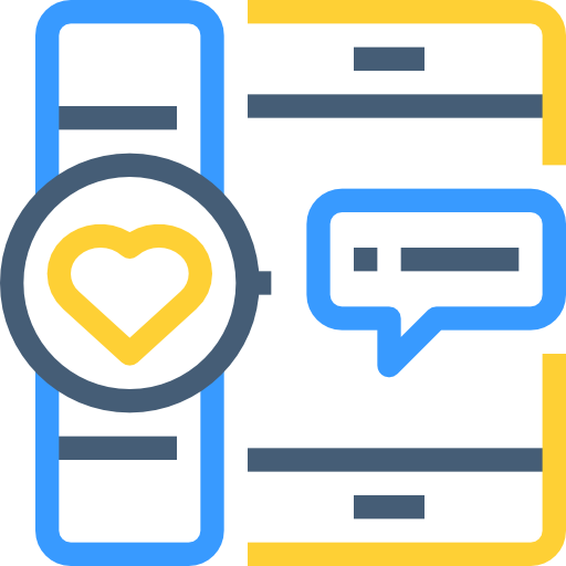 Heart rate Justicon Two tone icon