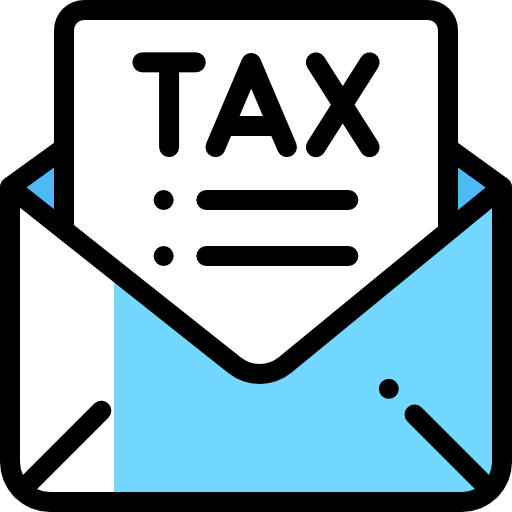 Tax Detailed Rounded Color Omission icon