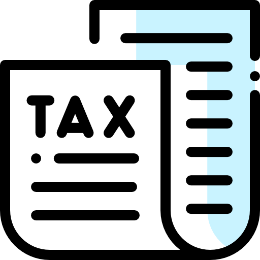 税 Detailed Rounded Color Omission icon