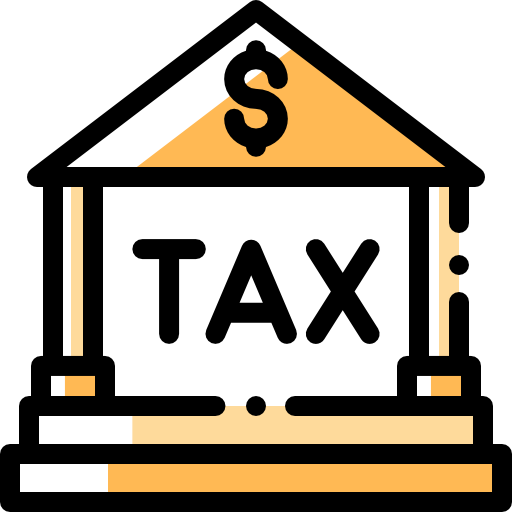 은행 Detailed Rounded Color Omission icon