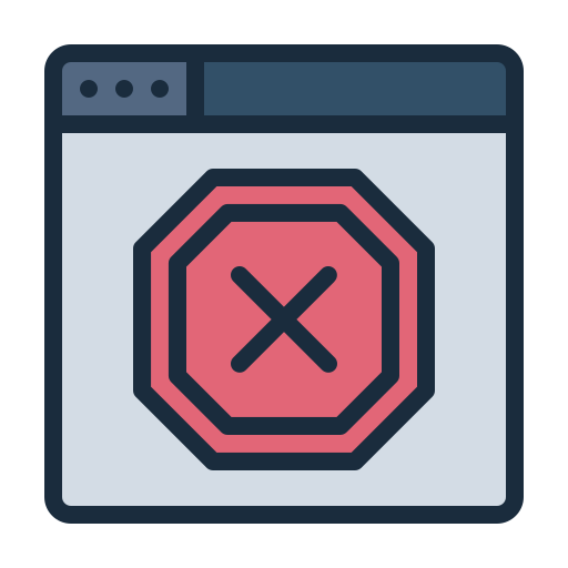 Ad blocker Generic color lineal-color icon