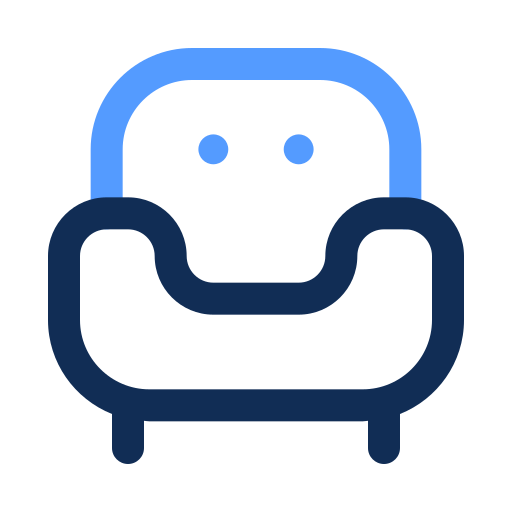 fotel Generic color outline ikona