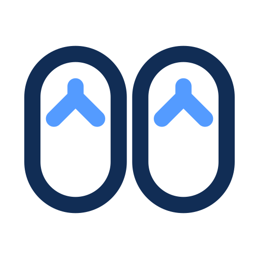 flip-flop Generic color outline icon