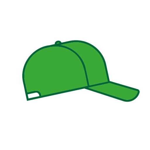 gorra de beisbol Generic color lineal-color icono