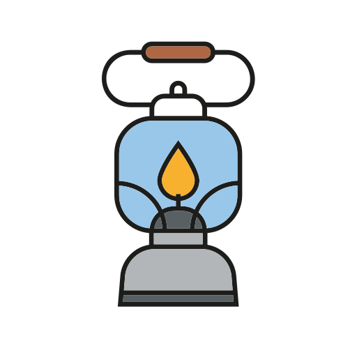 Oil lamp Generic color lineal-color icon