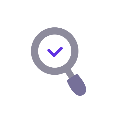Magnifier Generic color fill icon
