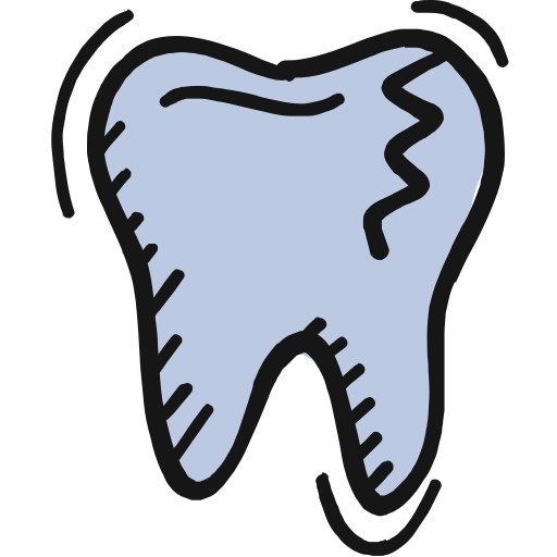 Tooth Generic color lineal-color icon