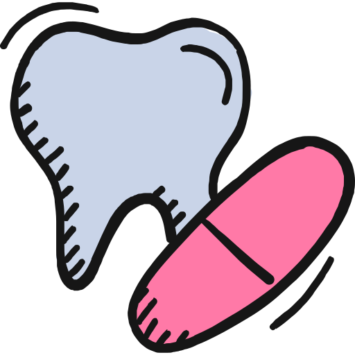 dental Generic color lineal-color icono