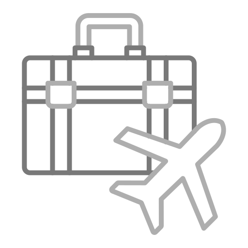 Business trip Generic color outline icon