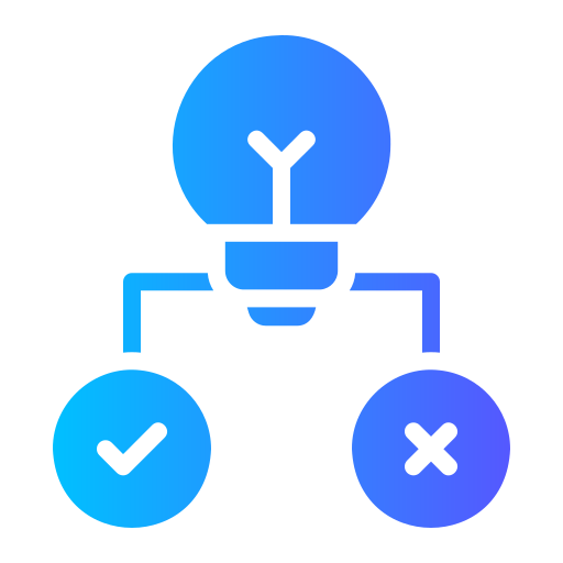 entscheidungsfindung Generic gradient fill icon