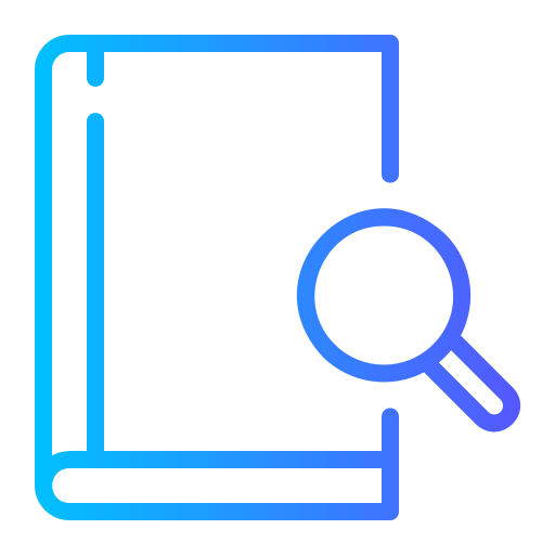 Research Generic gradient outline icon