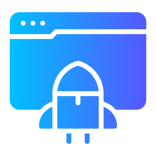 Launch Generic gradient fill icon