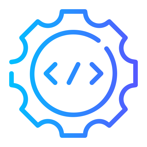 kodowanie sieciowe Generic gradient outline ikona