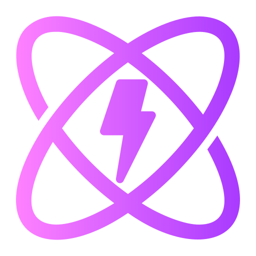 energia nuklearna Generic gradient fill ikona