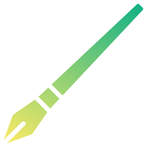 stylo plume Generic gradient fill Icône