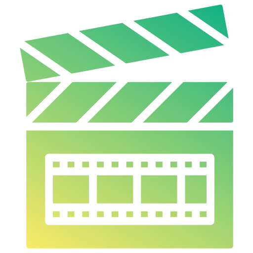 Clapboard Generic gradient fill icon