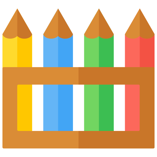 lápices de colores Generic color fill icono