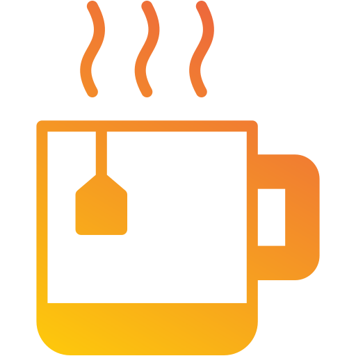 Tea cup Generic gradient fill icon