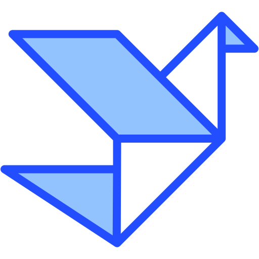 Origami Generic color lineal-color icon