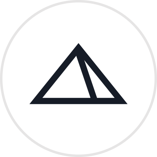 Pyramid Generic outline icon