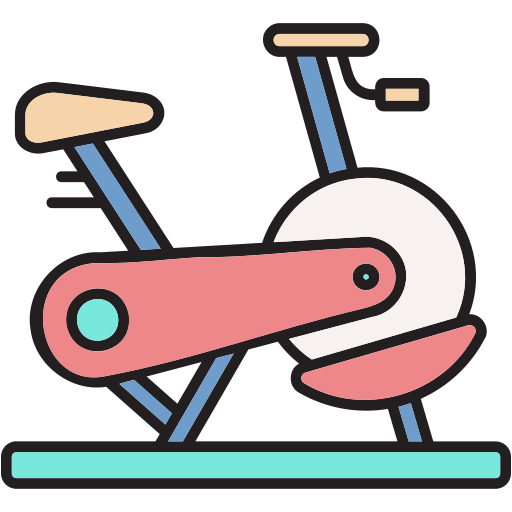 bicicletta stazionaria Generic color lineal-color icona