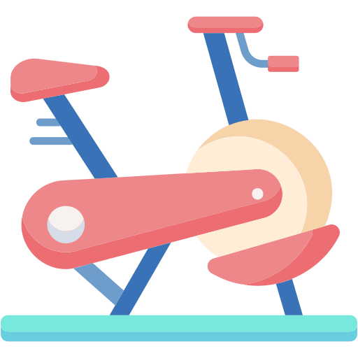 Стационарный велосипед Generic color fill иконка