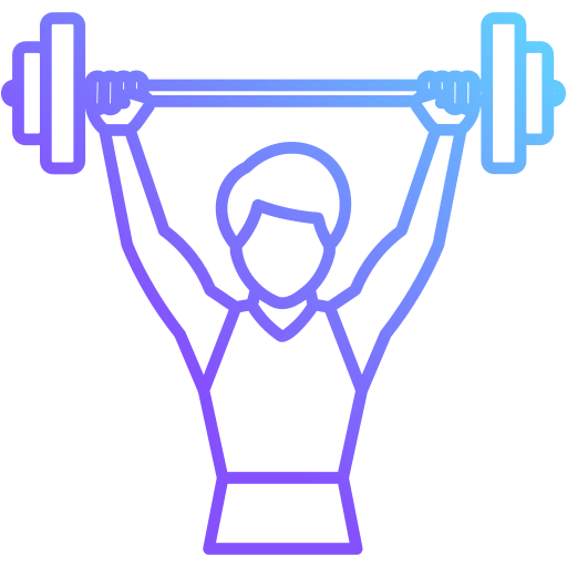 Weightlifting Generic gradient outline icon