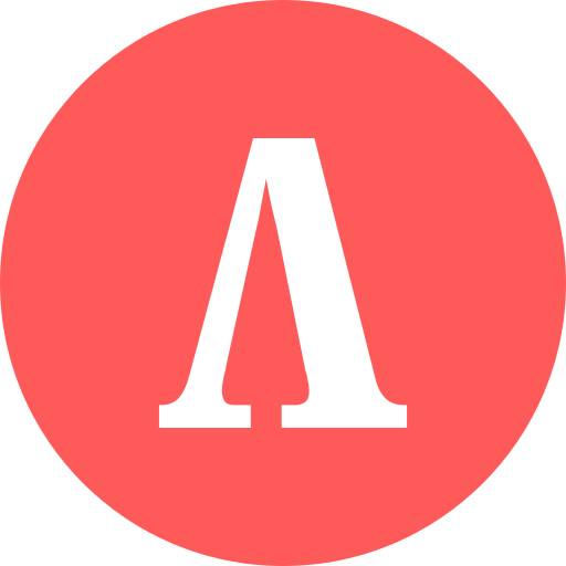 lambda Generic color fill icono