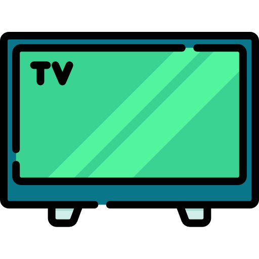 televisión Special Lineal color icono